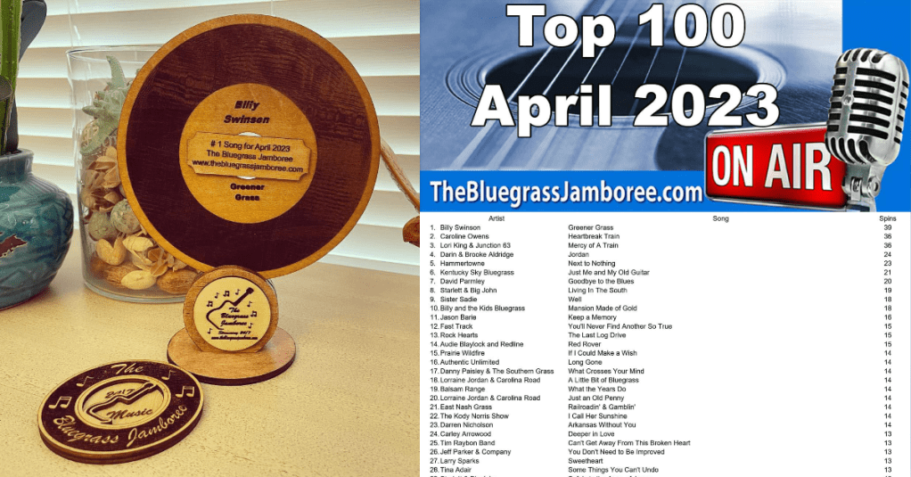 The title track "Greener Grass" was the most played song for the month of April on The Bluegrass Jamboree